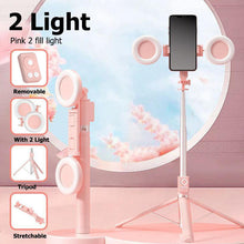Load image into Gallery viewer, New 6 in 1 Selfie Stick With Fill Light