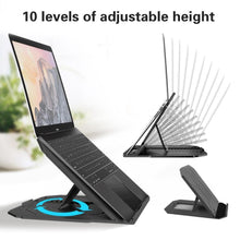 Load image into Gallery viewer, Hirundo Laptop Stand With Turntable
