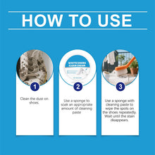 Load image into Gallery viewer, Gentle No-Rinse Shoe Cleaner &amp; Whitening Cream