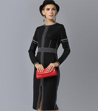 Load image into Gallery viewer, Long Sleeve Knitted Dress