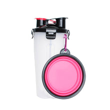 Load image into Gallery viewer, Magoloft™ 2-in-1 Pet Travel Water &amp; Food Bottle with Foldable Bowl