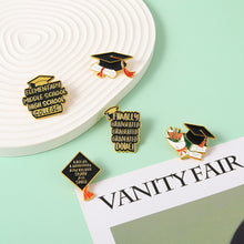 Load image into Gallery viewer, Graduation Season Metal Commemorative Pin