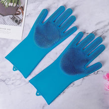 Load image into Gallery viewer, Magic Silicone Washing Gloves