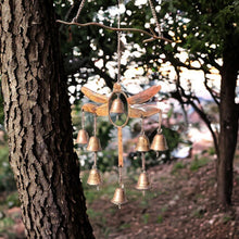 Load image into Gallery viewer, Handmade Dragonfly With Bells Wind Chime
