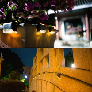 LED Solcelle Utendørs Vanntett Vegglampe