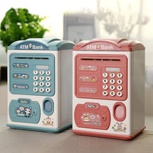 Load image into Gallery viewer, Fingerprint sensor automatic money rolling ATM piggy bank