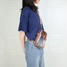 Load image into Gallery viewer, Transparent PVC Shoulder Bag