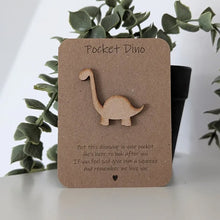 Load image into Gallery viewer, Dinosaur Wooden Sign