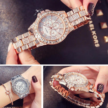 Load image into Gallery viewer, Luxury Full Diamond Water-Resistant Watch