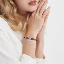 Load image into Gallery viewer, Angel Wings Healing Crystal Bracelet