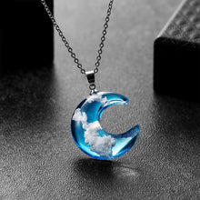 Load image into Gallery viewer, Clouds Of Heaven Resin Necklace