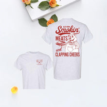Load image into Gallery viewer, Old Row The Smokin' Meats Graphic 2 Sides T-shirt