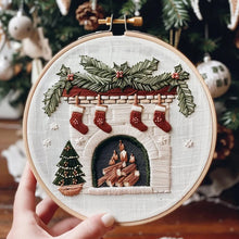 Load image into Gallery viewer, Christmas Embroidery KIT
