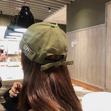 Load image into Gallery viewer, Vintage Cotton Skull Cap Hat