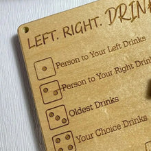 Load image into Gallery viewer, Left Right Drink Drinking Game