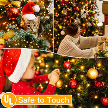 Load image into Gallery viewer, Christmas Tree Waterfall Lights with Ring