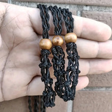 Load image into Gallery viewer, Waxed Necklace Cord For Crystal Pendant