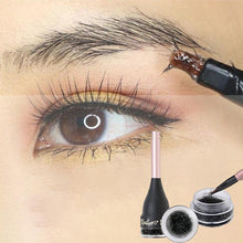 Load image into Gallery viewer, Hirundo Waterproof Eyebrow Kit (Black) -Long Lasting Sculpting Brow