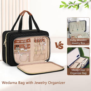 Hanging toiletry storage cosmetic bag