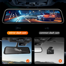 Load image into Gallery viewer, 2K Rearview Mirror Streaming Media Dash Cam