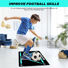Load image into Gallery viewer, Silent Non-Slip Soccer Training Mat for All Levels