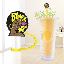 Load image into Gallery viewer, Silicone Straw Cap (8pcs)