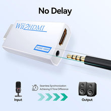 Load image into Gallery viewer, Wii to HDMI Converter Adapter