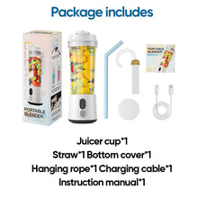 Load image into Gallery viewer, Portable Blender Juicer Cup