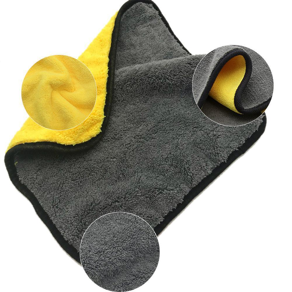 Double-sided Microfiber Absorbent Towel