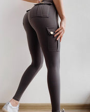 Load image into Gallery viewer, Pocket Design Butt Lifting Active Leggings