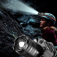 Load image into Gallery viewer, USB Rechargeable Waterproof LED Headlamp