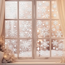 Load image into Gallery viewer, Christmas Static Cling Window Stickers