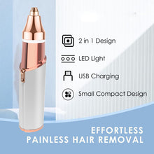 Load image into Gallery viewer, Rechargeable Eyebrow and Facial Hair Trimmer