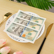 Load image into Gallery viewer, Dollar Printed Napkin