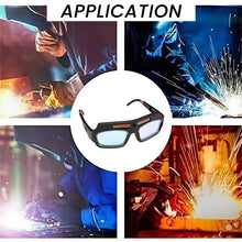 Load image into Gallery viewer, Auto-Darkening Welding Goggles