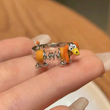 Load image into Gallery viewer, Cute Spring Dog Bead Ring