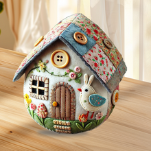 Load image into Gallery viewer, Patchwork filt egghus DIY Kit