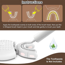 Load image into Gallery viewer, U Shaped Electric Toothbrush