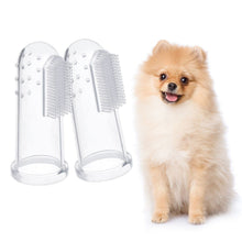 Load image into Gallery viewer, Dog Cat Soft Finger Toothbrush, 6 packs