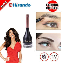 Load image into Gallery viewer, Hirundo Waterproof Eyebrow Kit (Black) -Long Lasting Sculpting Brow