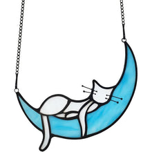 Load image into Gallery viewer, Sleeping Cat On the Moon