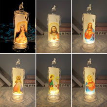 Load image into Gallery viewer, LED prayer flameless candles