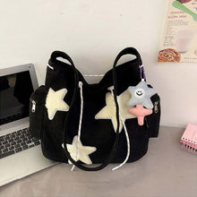 Load image into Gallery viewer, Star Pattern Cute Tote Bag