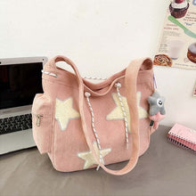 Load image into Gallery viewer, Star Pattern Cute Tote Bag