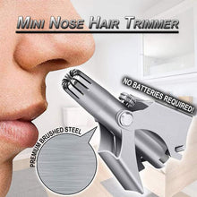 Load image into Gallery viewer, Portable Manual Nose &amp; Ear Hair Trimmer