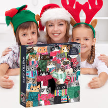 Load image into Gallery viewer, Winter Cat Jigsaw Puzzle