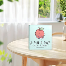 Load image into Gallery viewer, 2025 A Pun A Day Desktop Calendar