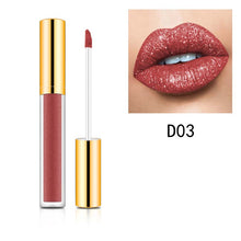 Load image into Gallery viewer, Metallic Liquid Diamond Glitter Lipstick