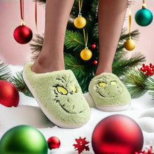 Load image into Gallery viewer, Cozy Christmas House Slippers