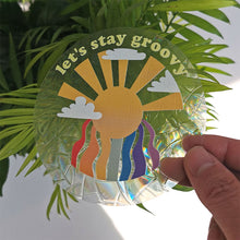 Load image into Gallery viewer, Adsorption Rainbow Glass Window Stickers (Random 10-piece pack)